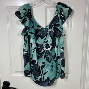 Maeve for Anthropologie Islander Off the Shoulder Top Women’s L